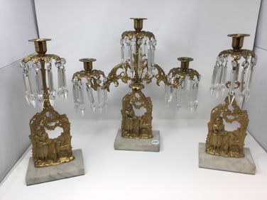 Three Piece Girandola Set