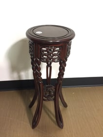 Asian Rosewood Plant Stand