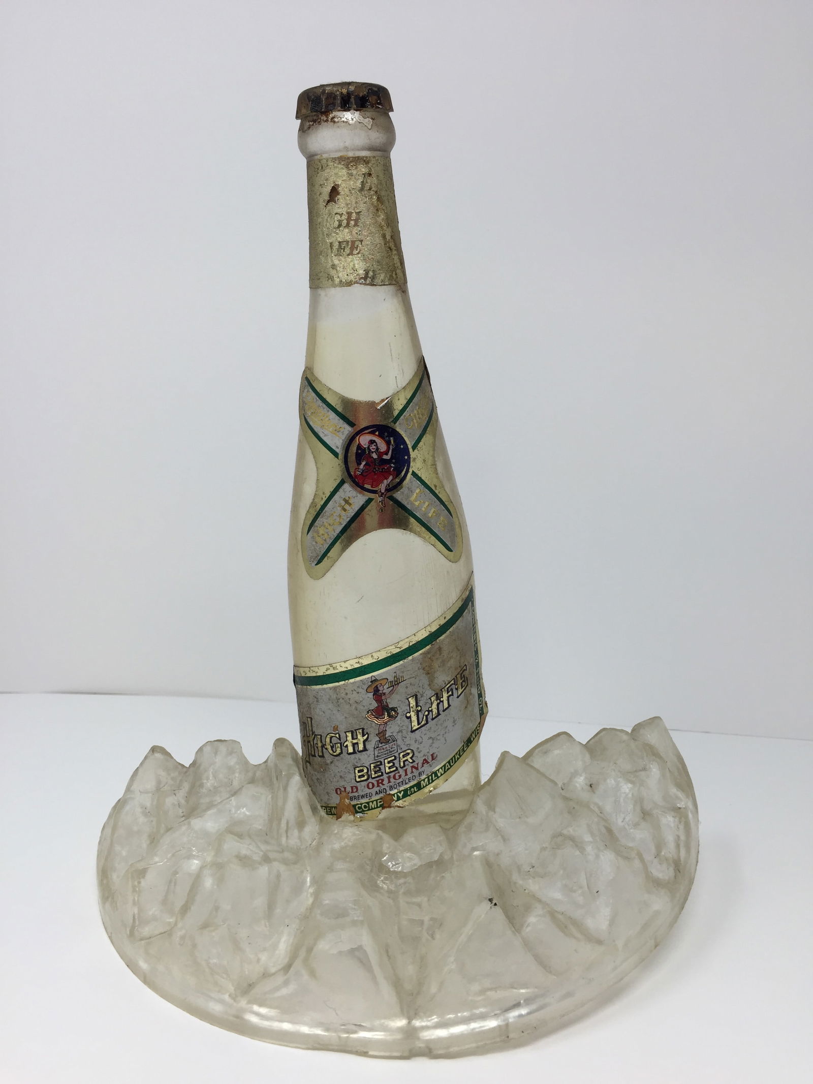 Vintage Plastic Miller High Life Sign