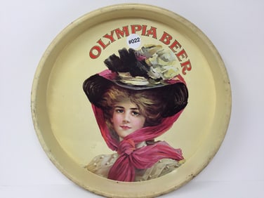 Vintage Olympia Beer Tray