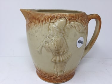 Early Roseville Merry Revellers Pitcher