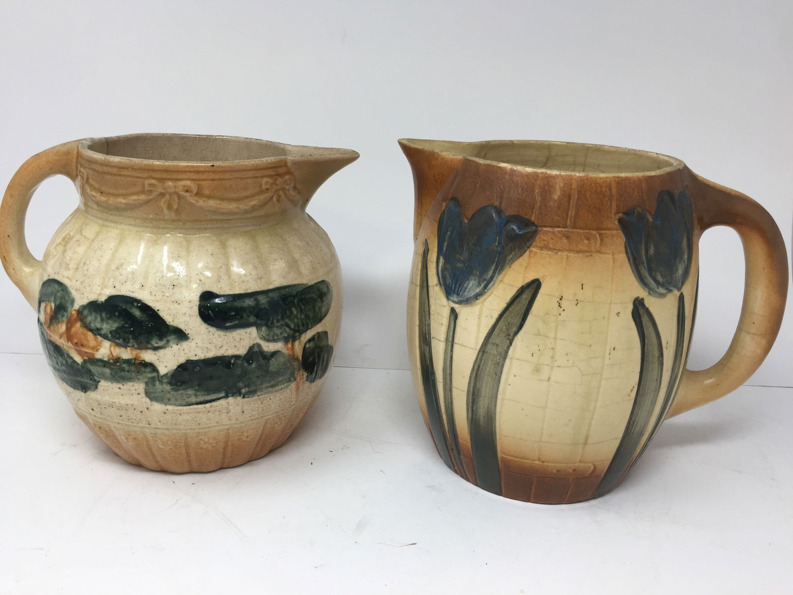 2 Early Roseville Pitchers (1 of 11)