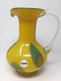 Art Glass Pitcher