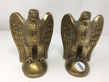 Pair of Craftsman Eagle Bookends