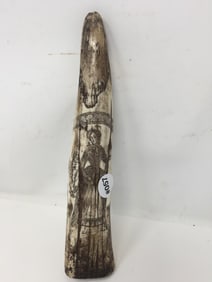 Scrimshaw Type Carving