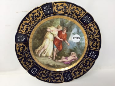 Royal Vienna Portrait Cabinet Plate