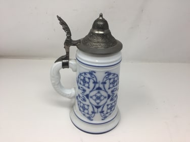 Blue Onion Stein