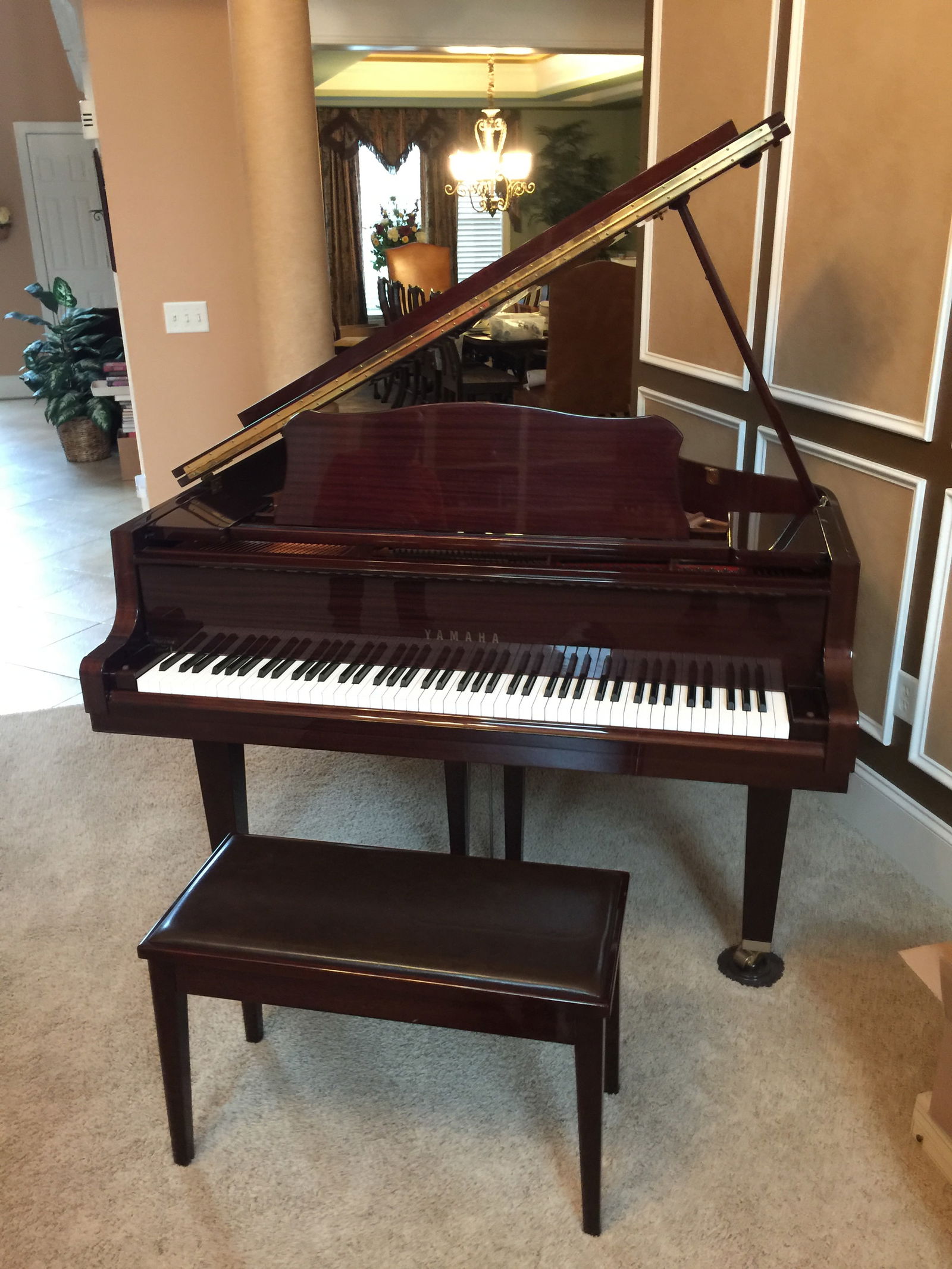 Yamaha Baby Grand Piano (1 of 12)