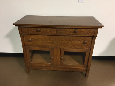 Oak Arts & Crafts Sideboard