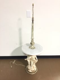 MCM Marble Floor Lamp