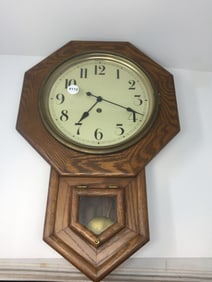 Oak Wall Clock