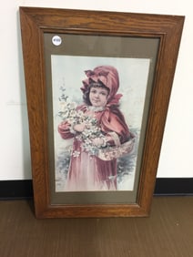 Print of Victorian Girl