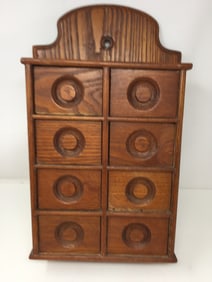 Early Hanging Spice Cabinet