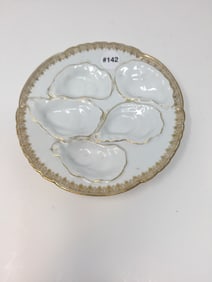 B & C Limoges Oyster Plate
