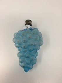MCM Blue Glass Bottle