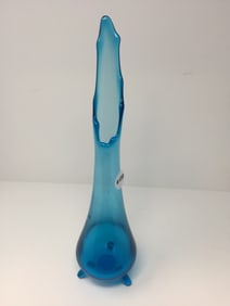 MCM Blue Swag Vase