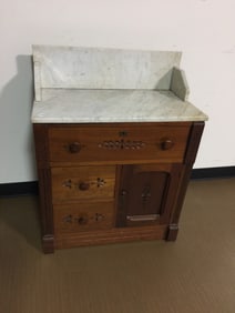 Antique Marble Top Washstand
