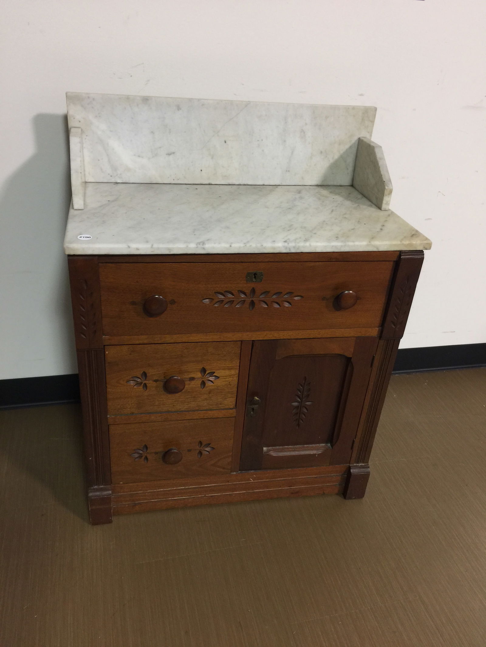 Antique Marble Top Washstand (1 of 6)