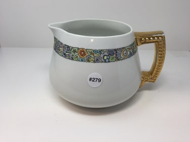 Artist Signed Limoges Pitcher