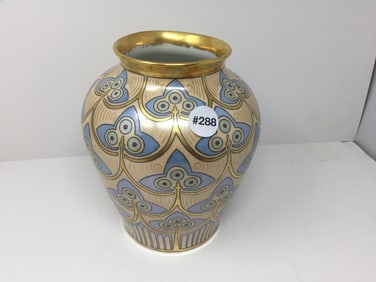 Artist Signed Limoges Vase