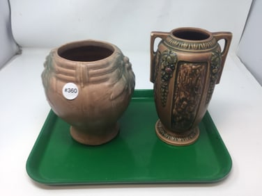 2 Pcs Pottery