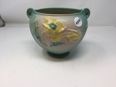 Roseville Poppy Vase