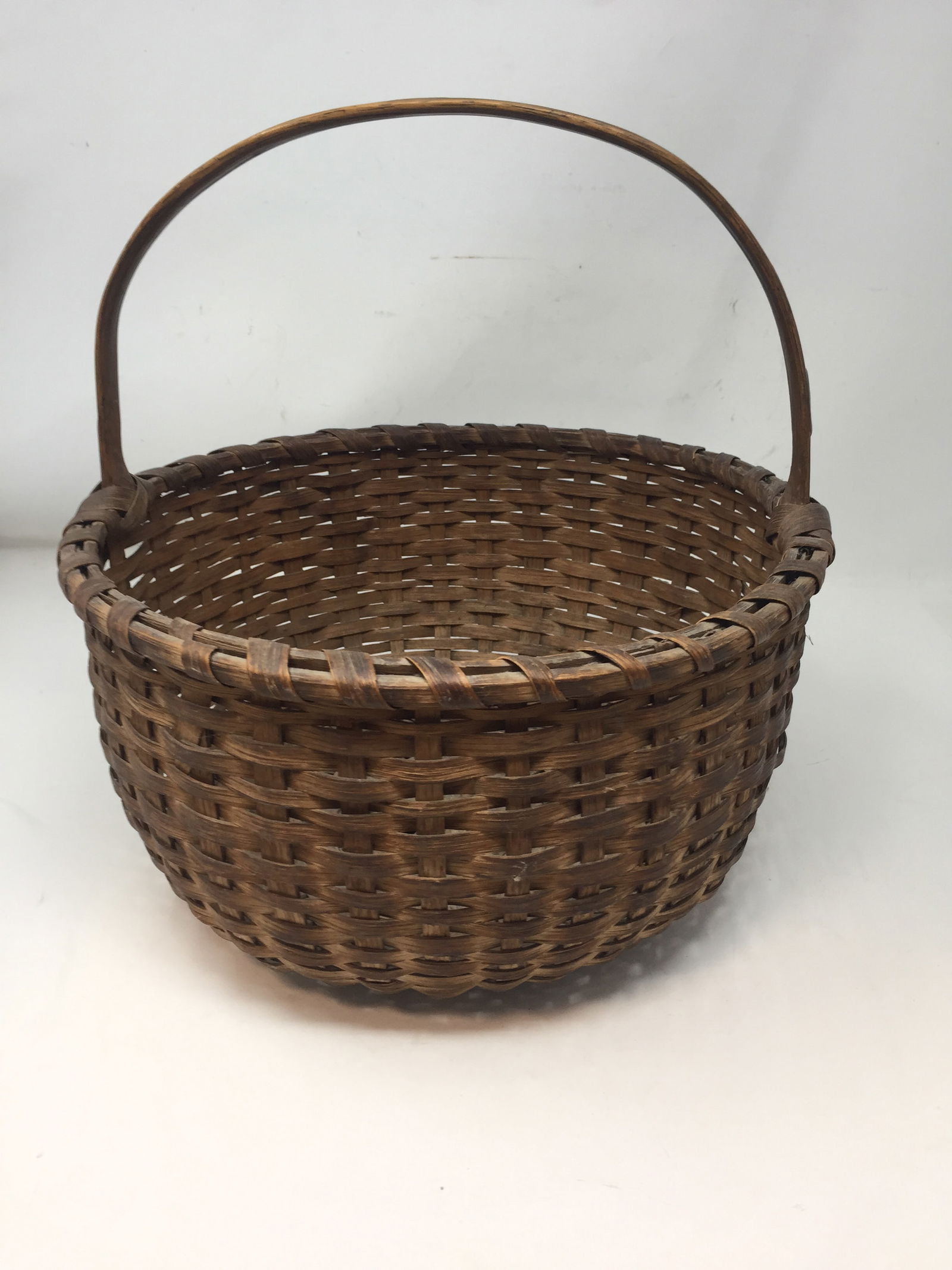 Antique Split Oak Basket (1 of 6)