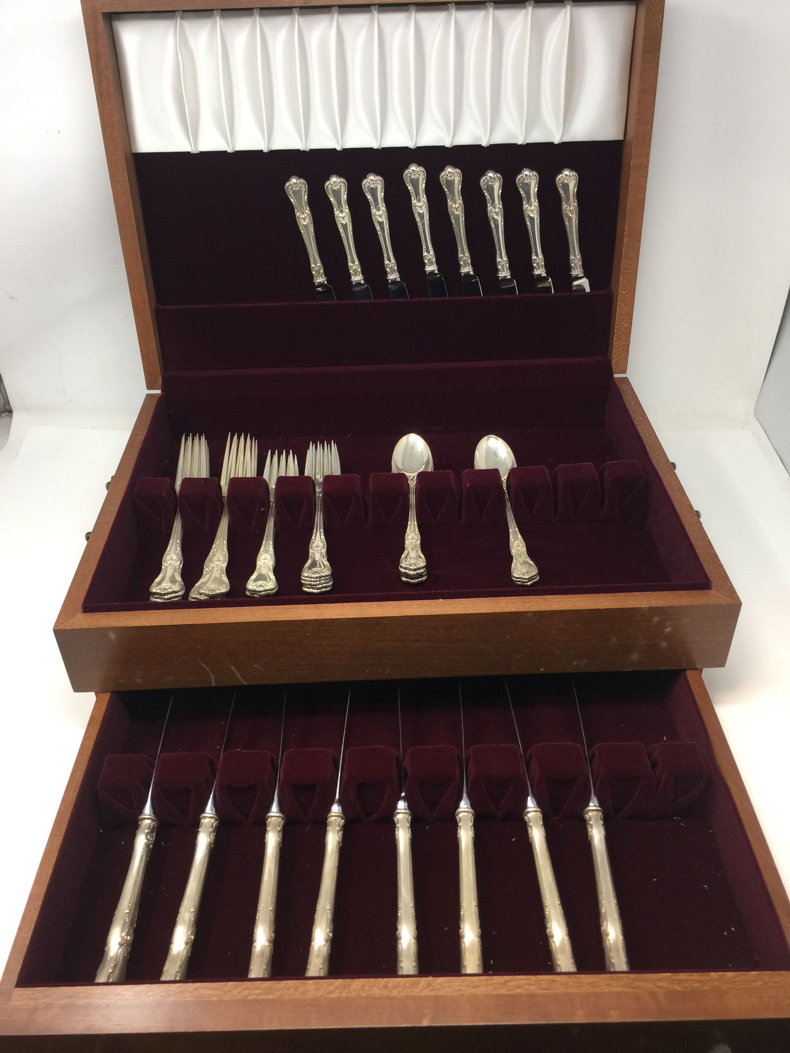 40 Pc Sterling Memory Lane Flatware Set (1 of 10)