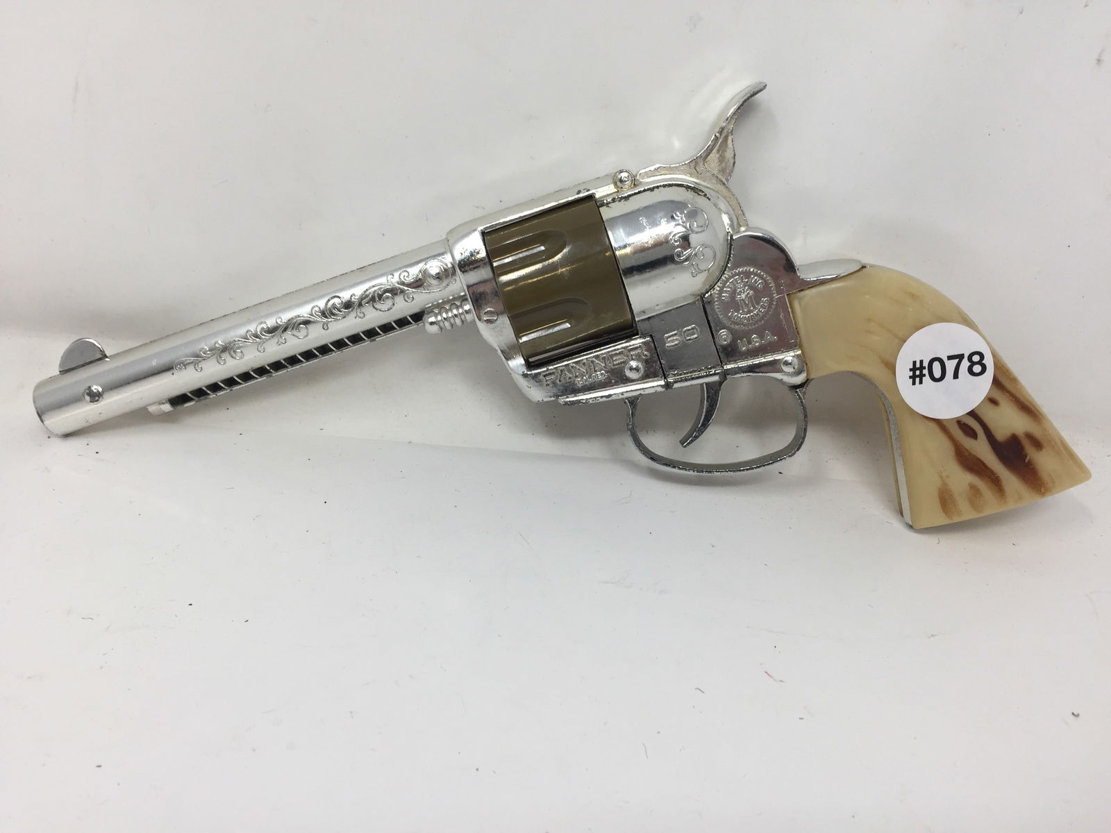 Mattel Fanner "50" Cap Gun: 11" x 5"