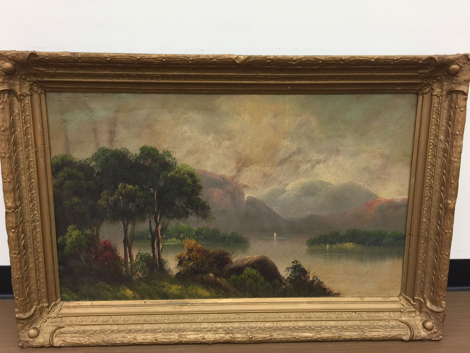 19thC Hudson River Valley Painting (1 of 9)