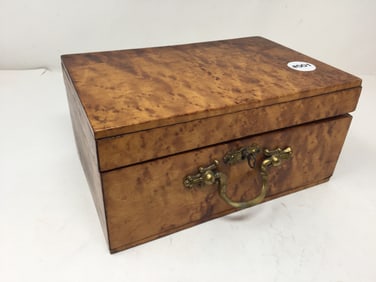 Antique Burl Wood Box
