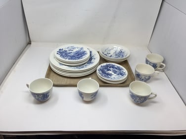 23 Pcs Wedgwood Countryside