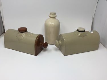 3 Pcs Stoneware