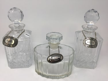 3 Decanters