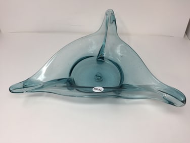 MCM Blown Glass Dish
