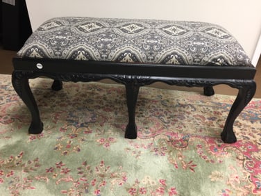 Ball and Claw Foot Bench