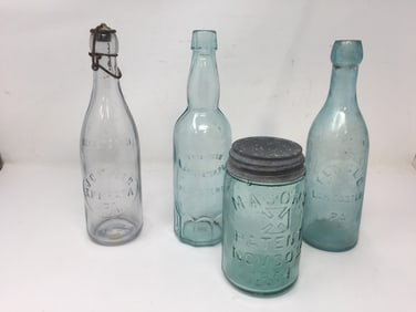 Antiques Bottles and Jar