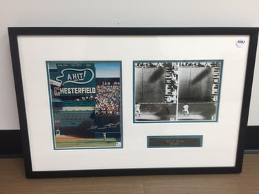 Willie Mays Signed "The Catch"