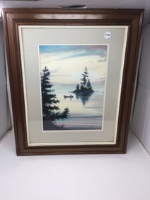 Kar Zembrovsky Watercolor Painting