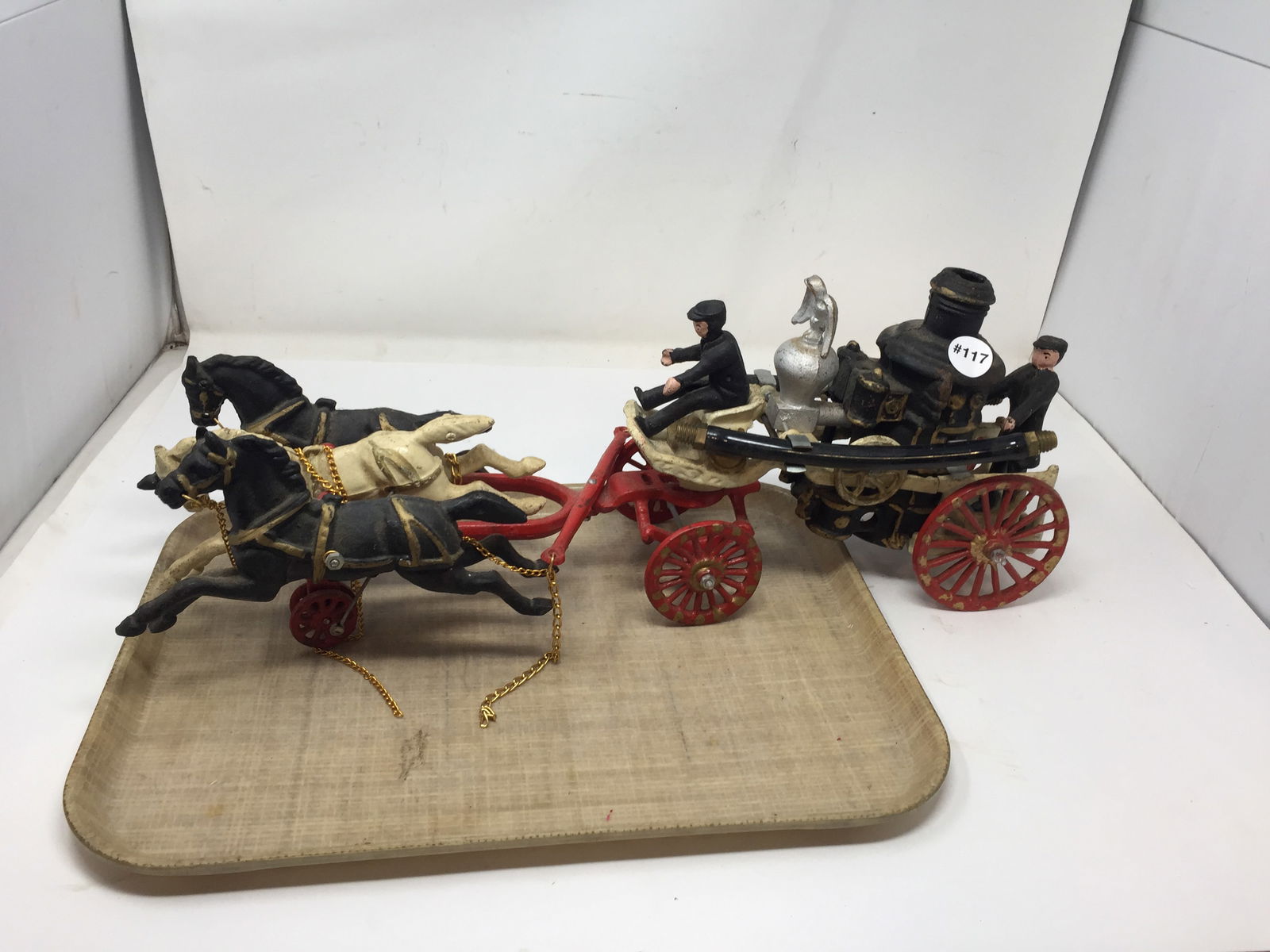 Cast Iron Fire Wagon (1 of 4)
