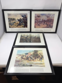 Four Gettysburg Prints