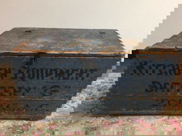 Vintage Military Crate