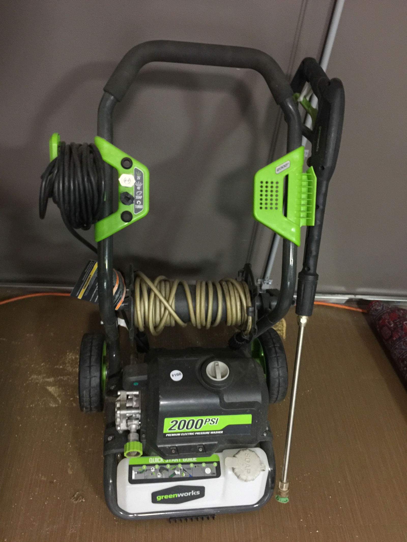 Greenworks Pressure washer (1 of 5)