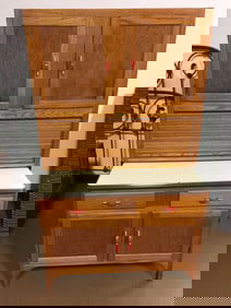 Keystone Oak Kitchen Cabinet