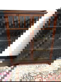 Antique Rockford Mission Oak Bookcase