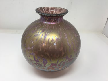 Durand Moorish Style Art Glass Vase