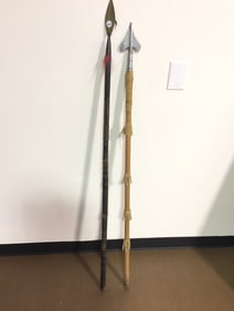Two African Spears