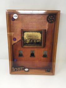 Display Case w/ Tin Types