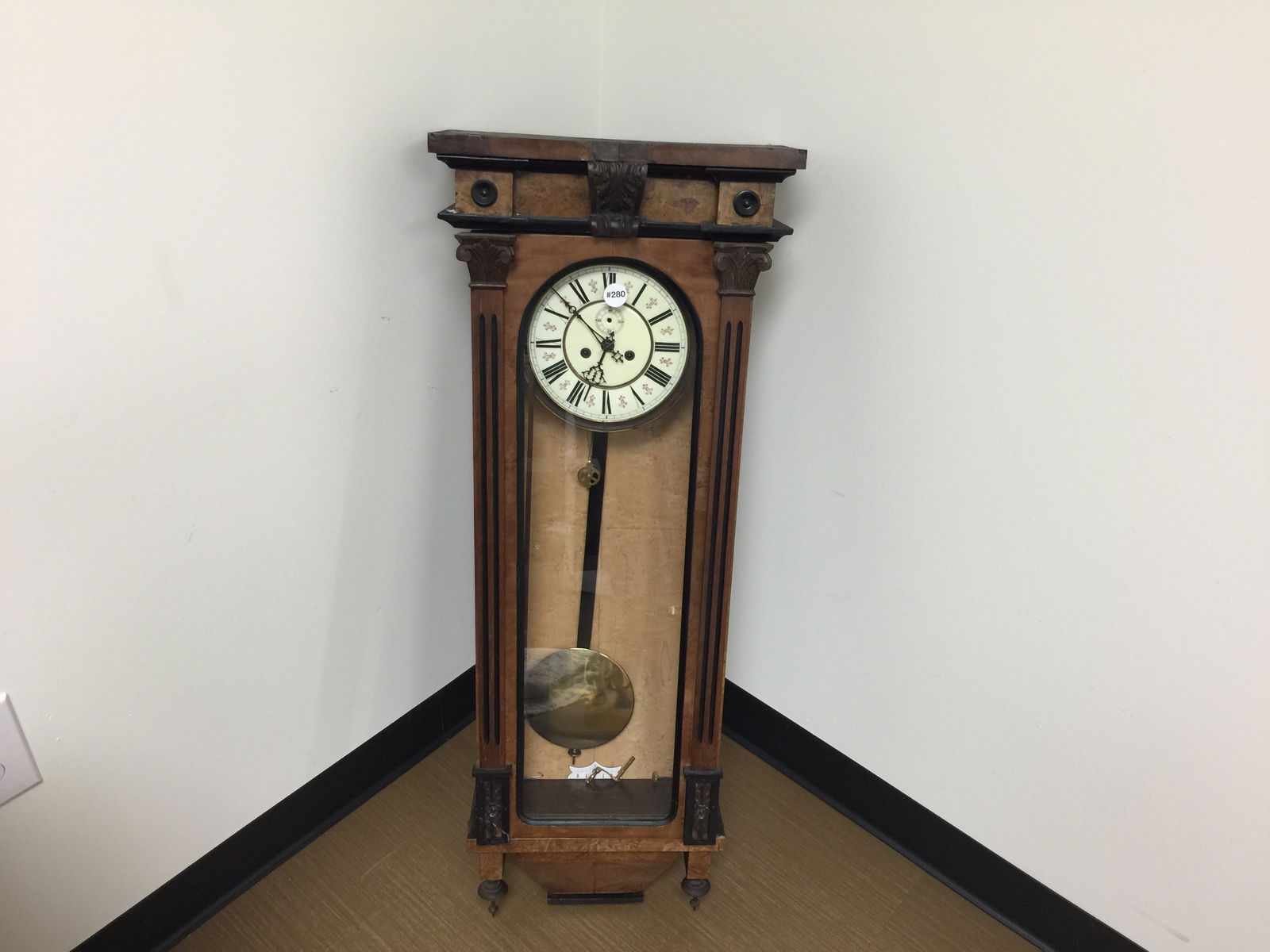 Gustav Becker Weight Driven German Clock (1 of 6)