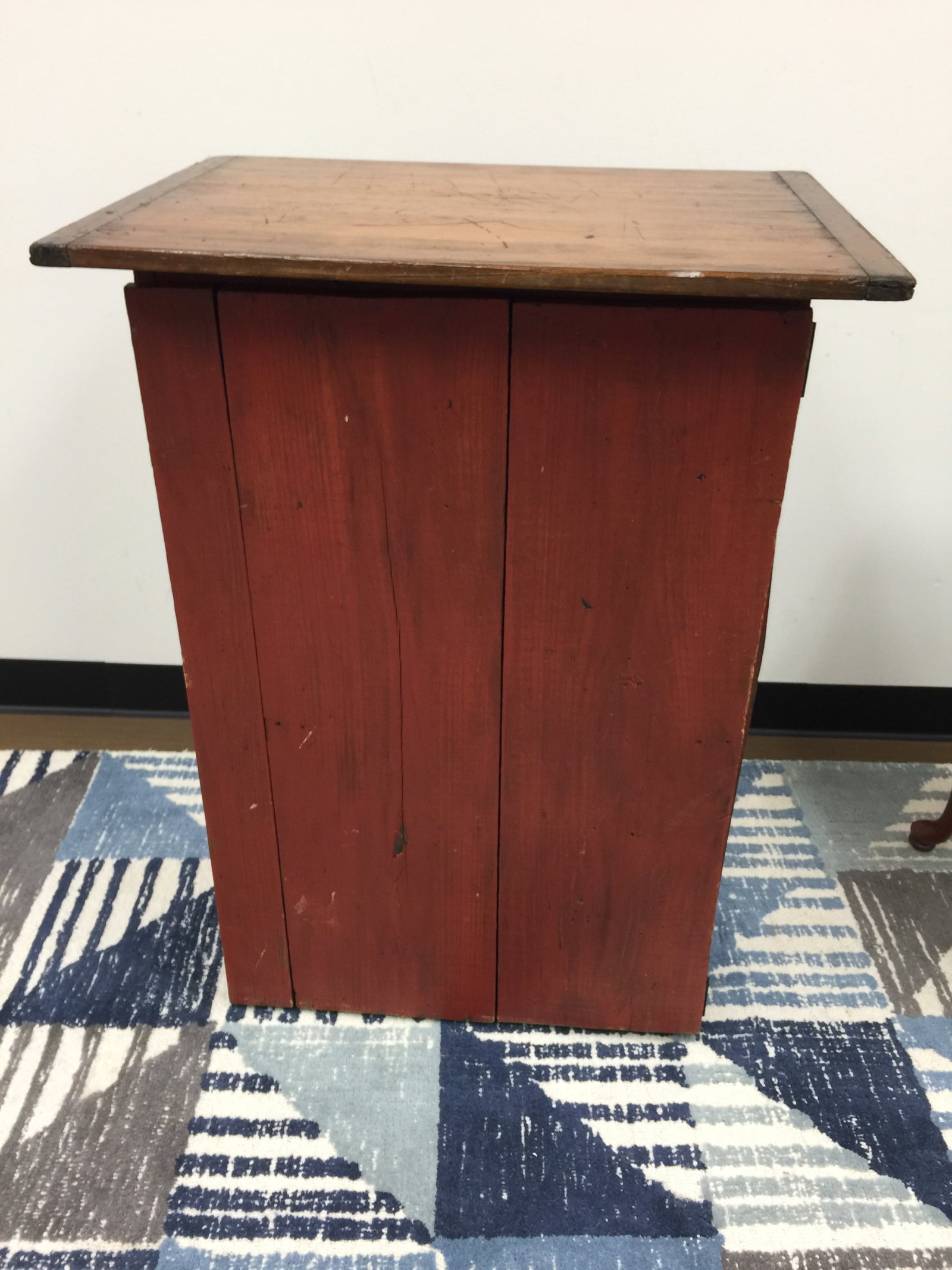 Primitive One Door Cupboard (1 of 6)